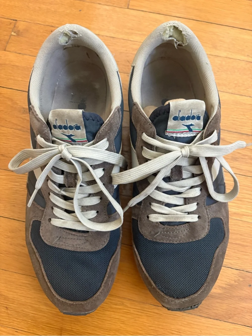 Diadora Camaro Men's shoes - 10 - insignia blue / gray pelican